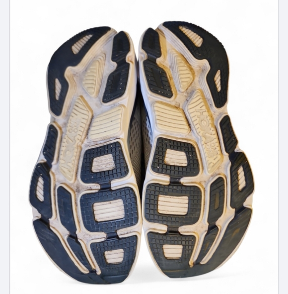 Hoka One One Women Bondi 7 1110519 LRBI Gray Running Shoes Sneakers Size 7 Lunar - Picture 6 of 8